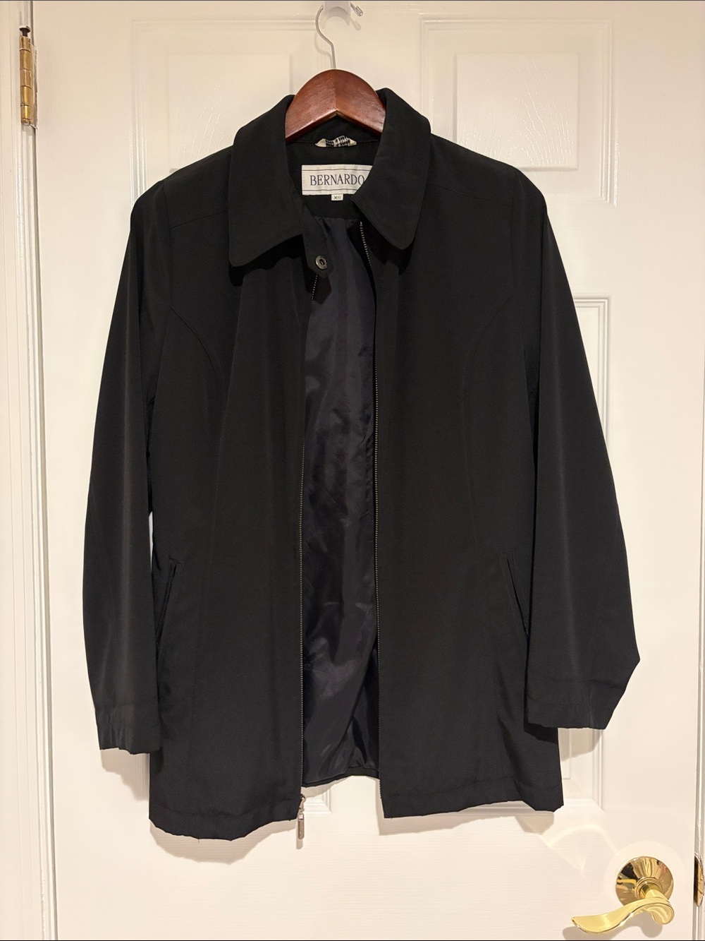 Bernardo Women’s Black Trench Coat